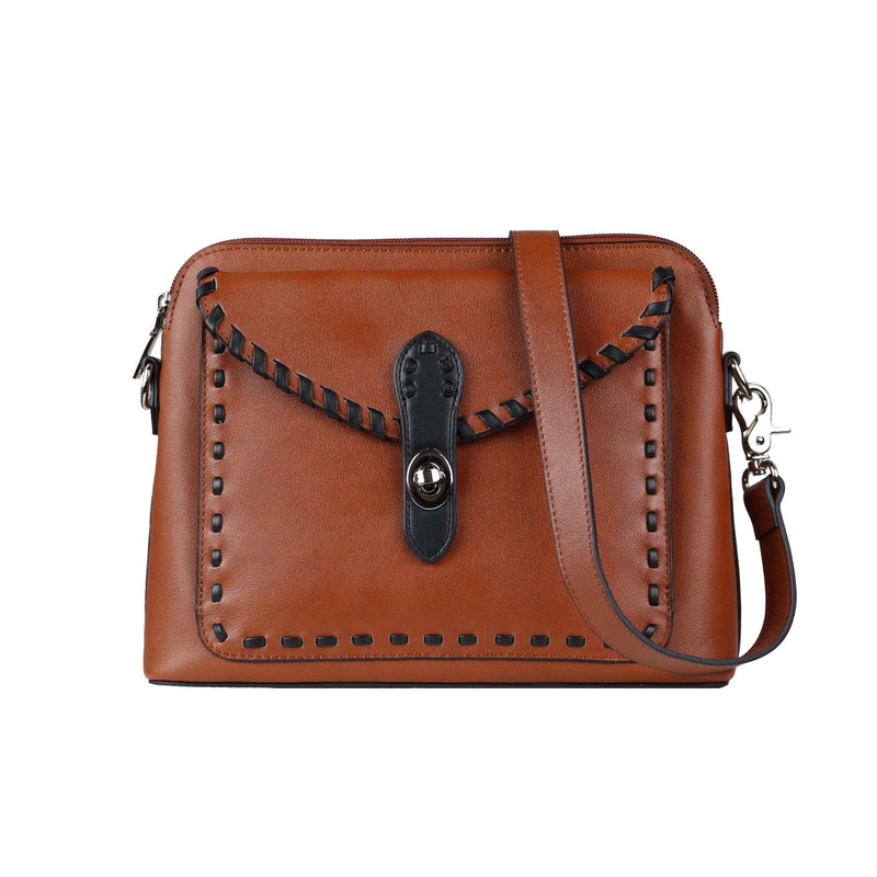 Concealed Carry Evelyn Leather Crossbody -  Lady Conceal -  soft leather shoulder bags for women's -  crossbody bags for everyday use -  most popular crossbody bag -  crossbody bags for guns -  crossbody handgun bag -  Unique Hide Purse -  Conceal Carry Western Purse -  Stylish Carry Evelyn Leather Bag -  Bag for Conceal Carrying Women - -  Gun Bag for Women
