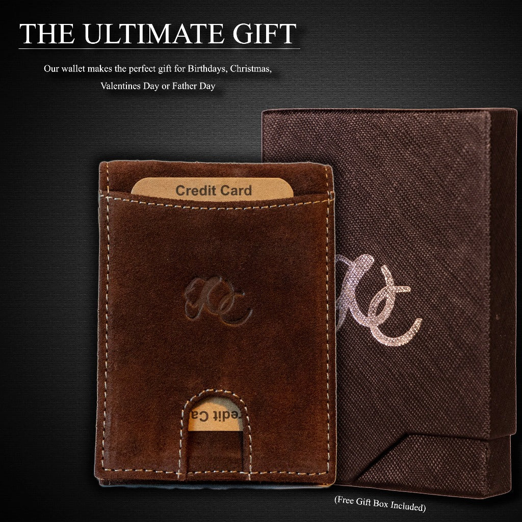 UC Leather Company - Money Clip Bifold Wallet
