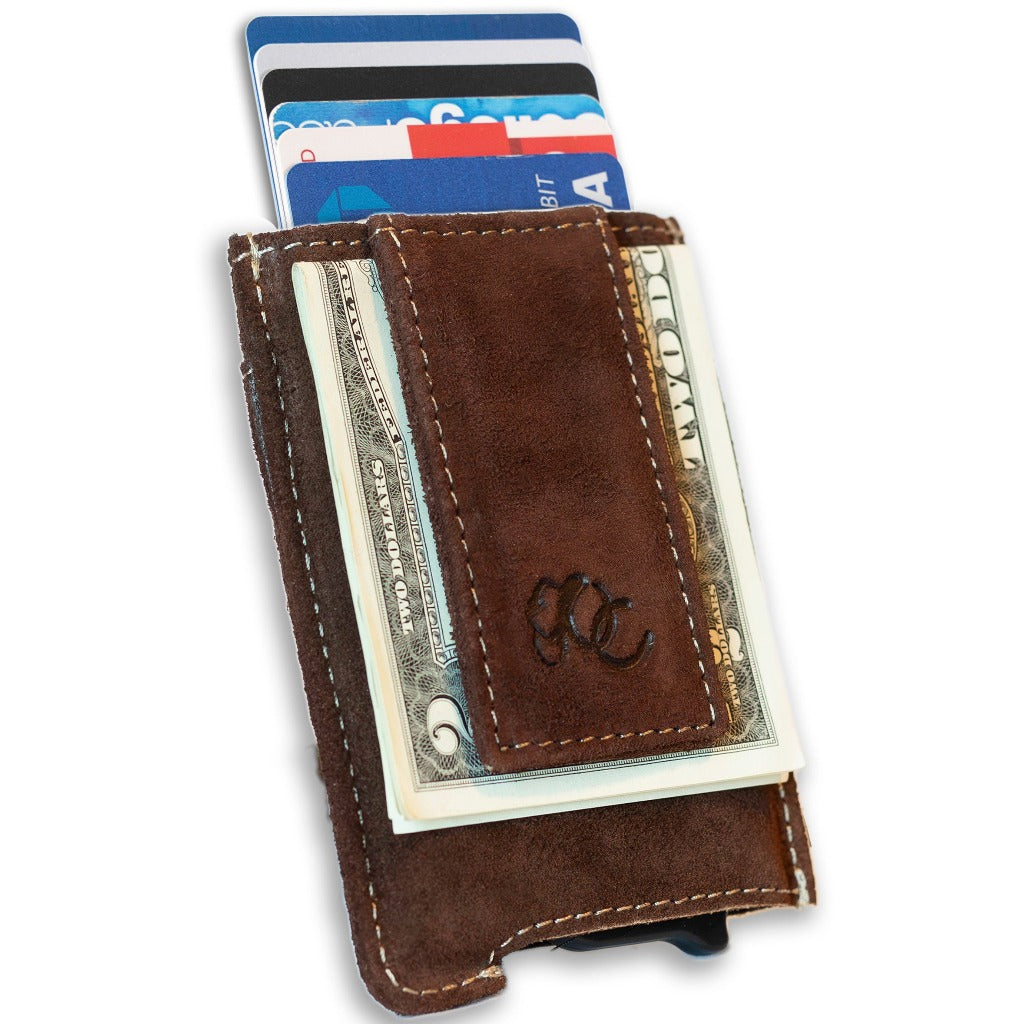 World's Thinnest Slim Money Clip Wallet with Magnet