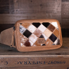 Patchwork Monte crossbody conceal to carry purse