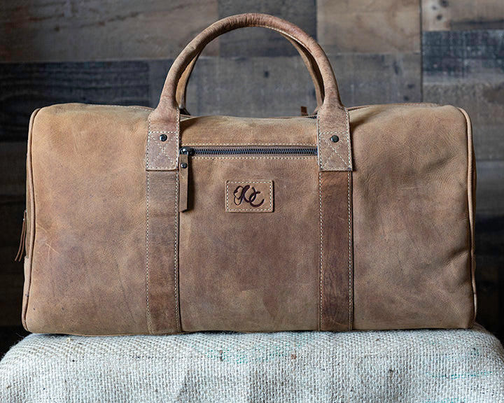 Leather Weekend Bag – Full Grain Duffel bag | UC Leather