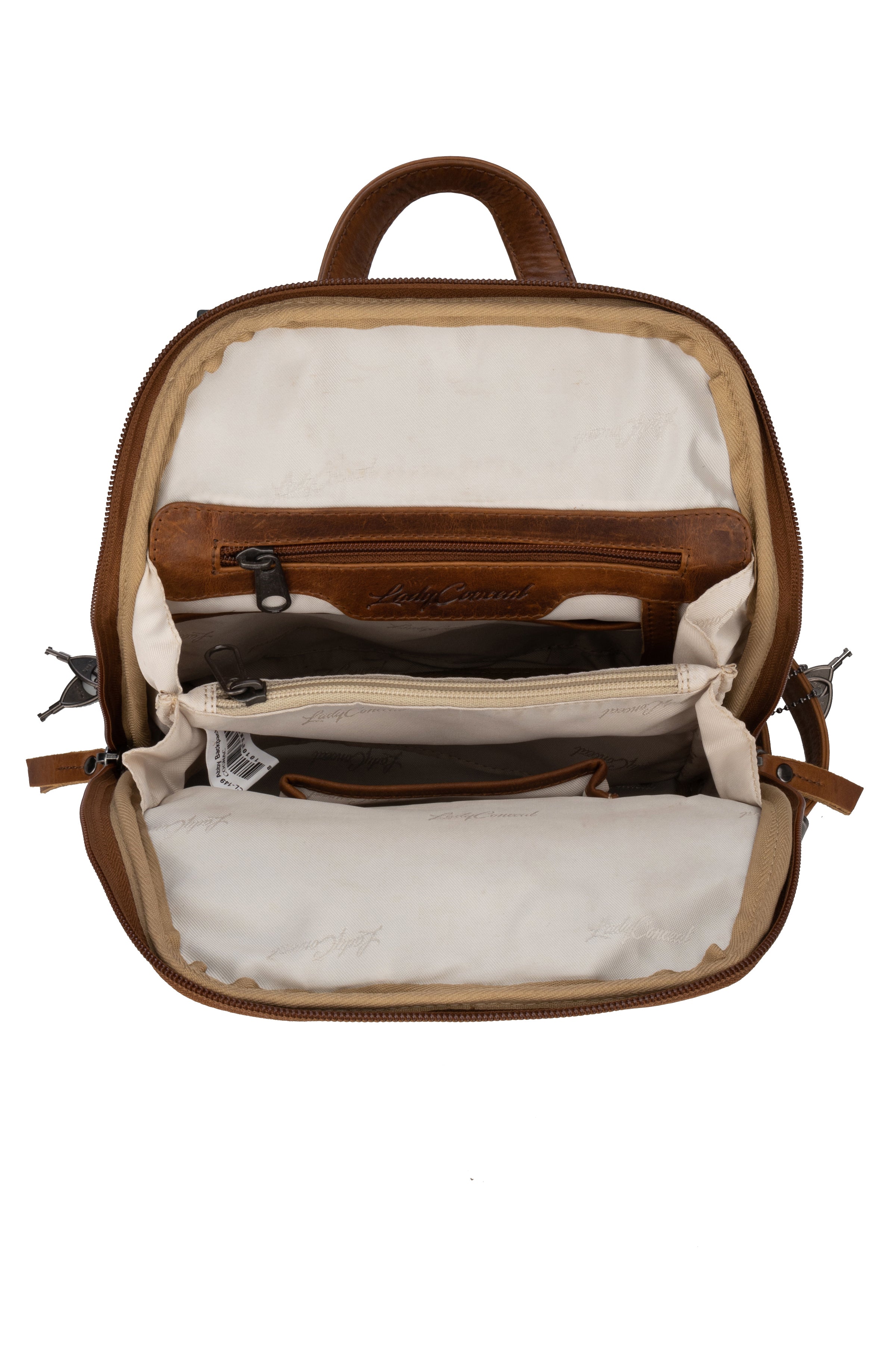 Concealed Carry Abby Leather Backpack – UC Leather Company Concealed Carry Abby Leather Backpack – UC Leather Company