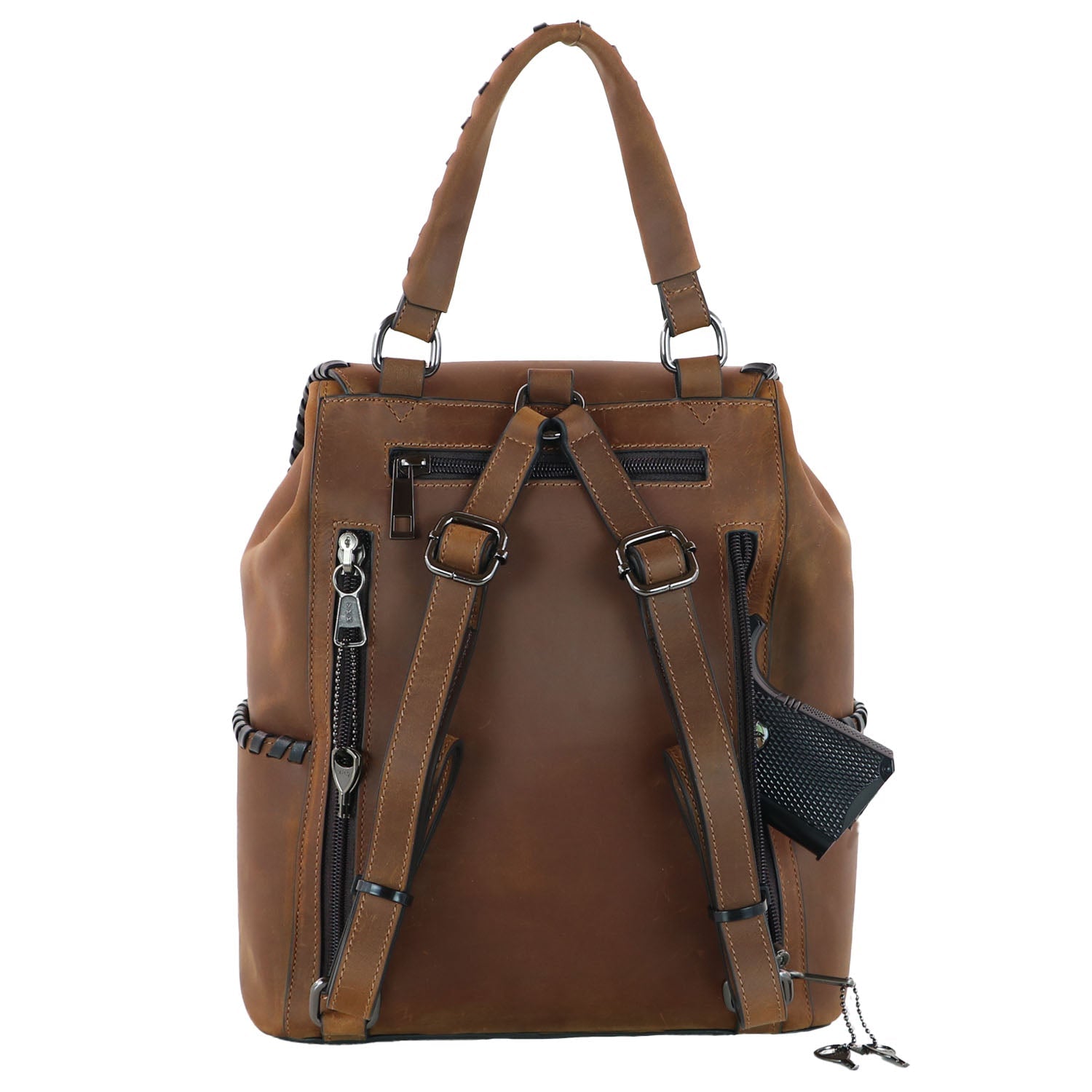 Allie Leather Backpack Concealed Carry Purse for Women – UC