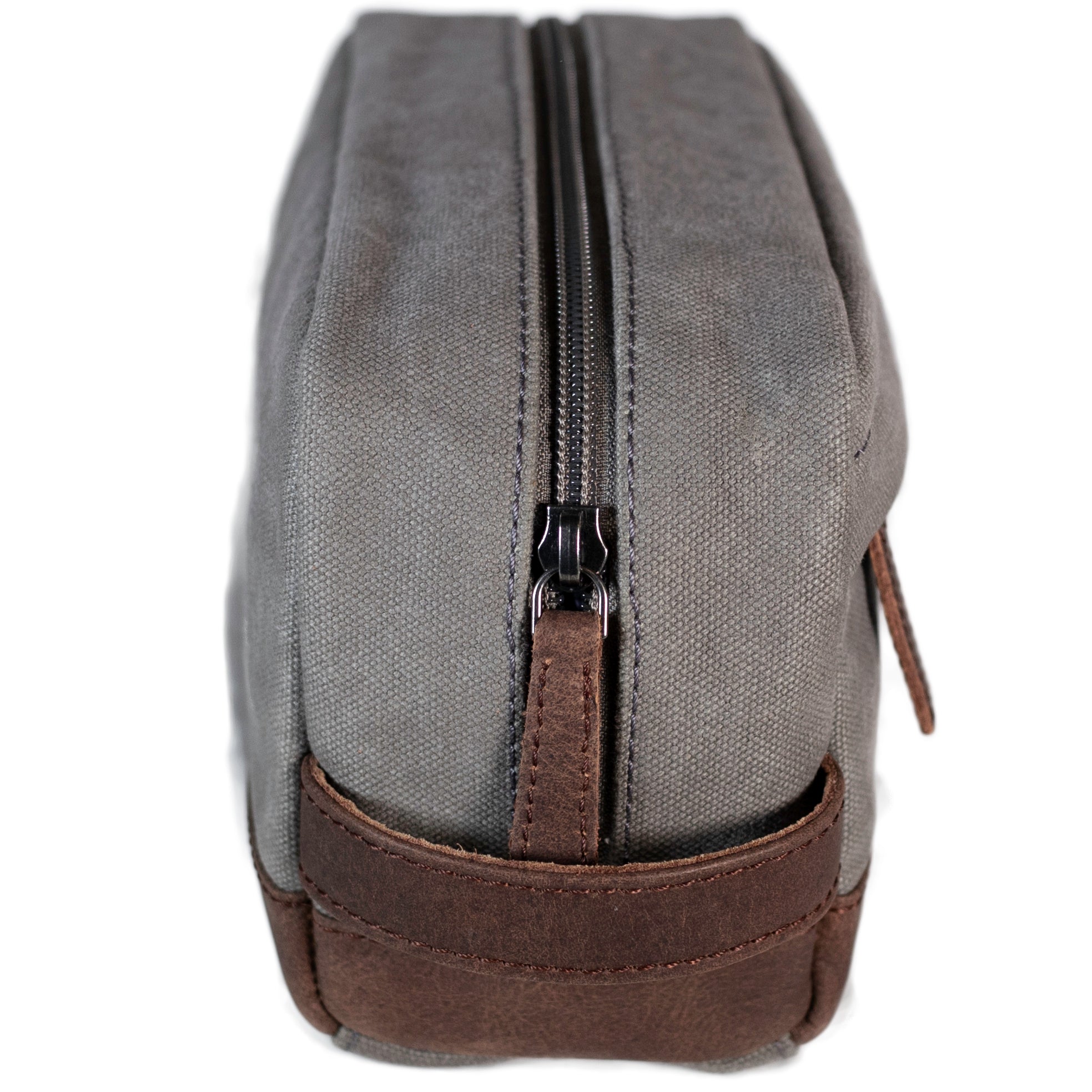 canvas travel toiletry bag Canvas Toiletry Kit – Rugged dopp Kit Grey
