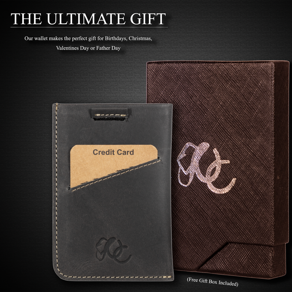 Front Pocket Card Sleeve - Brown Front Pocket Card Sleeve - Brown